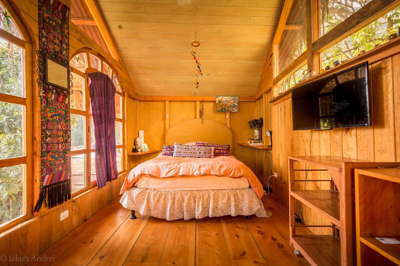 Lake Front Cabin At Los Elementos Santa Cruz La Laguna Kültér fotó