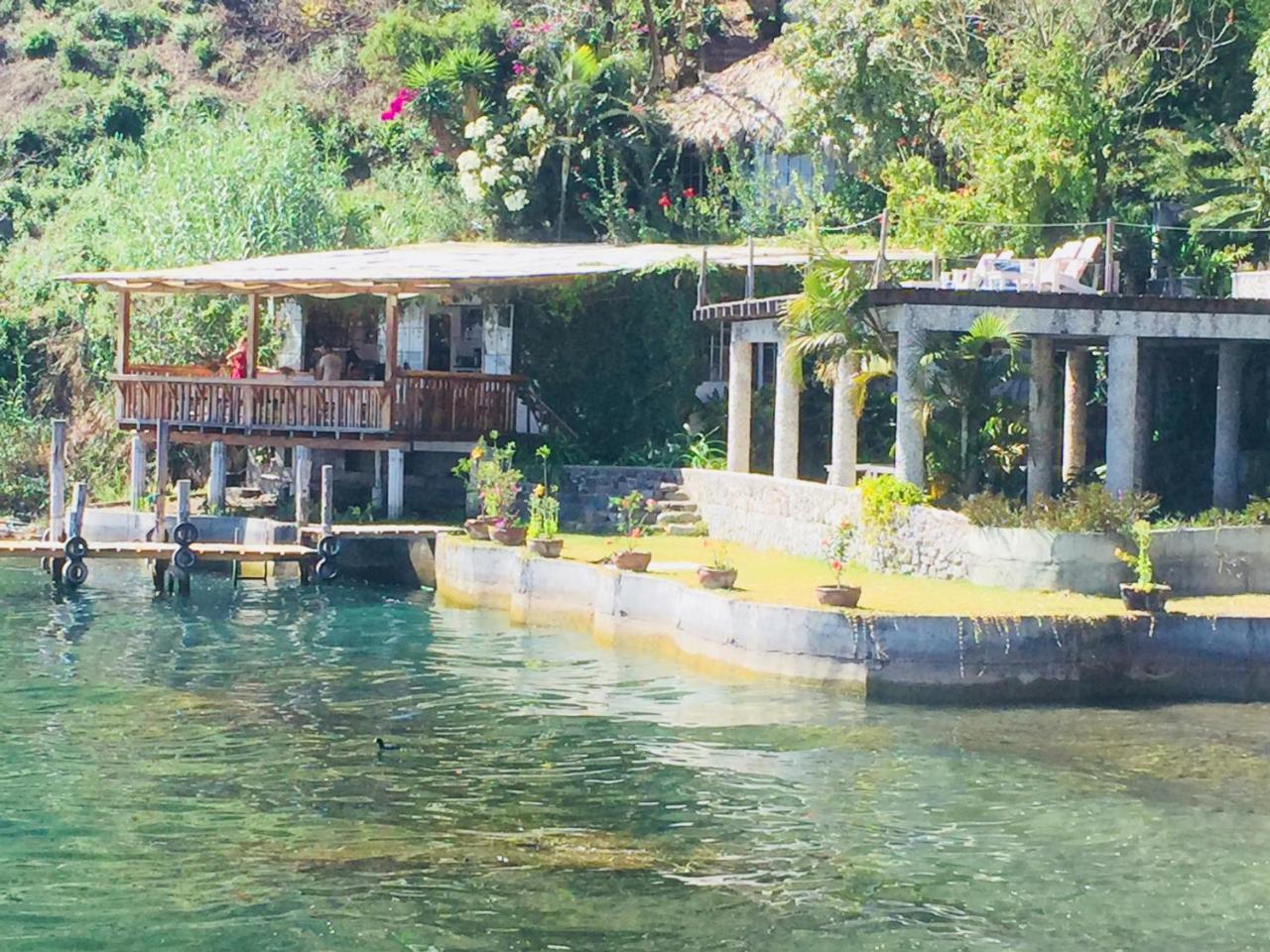 Lake Front Cabin At Los Elementos Santa Cruz La Laguna Kültér fotó